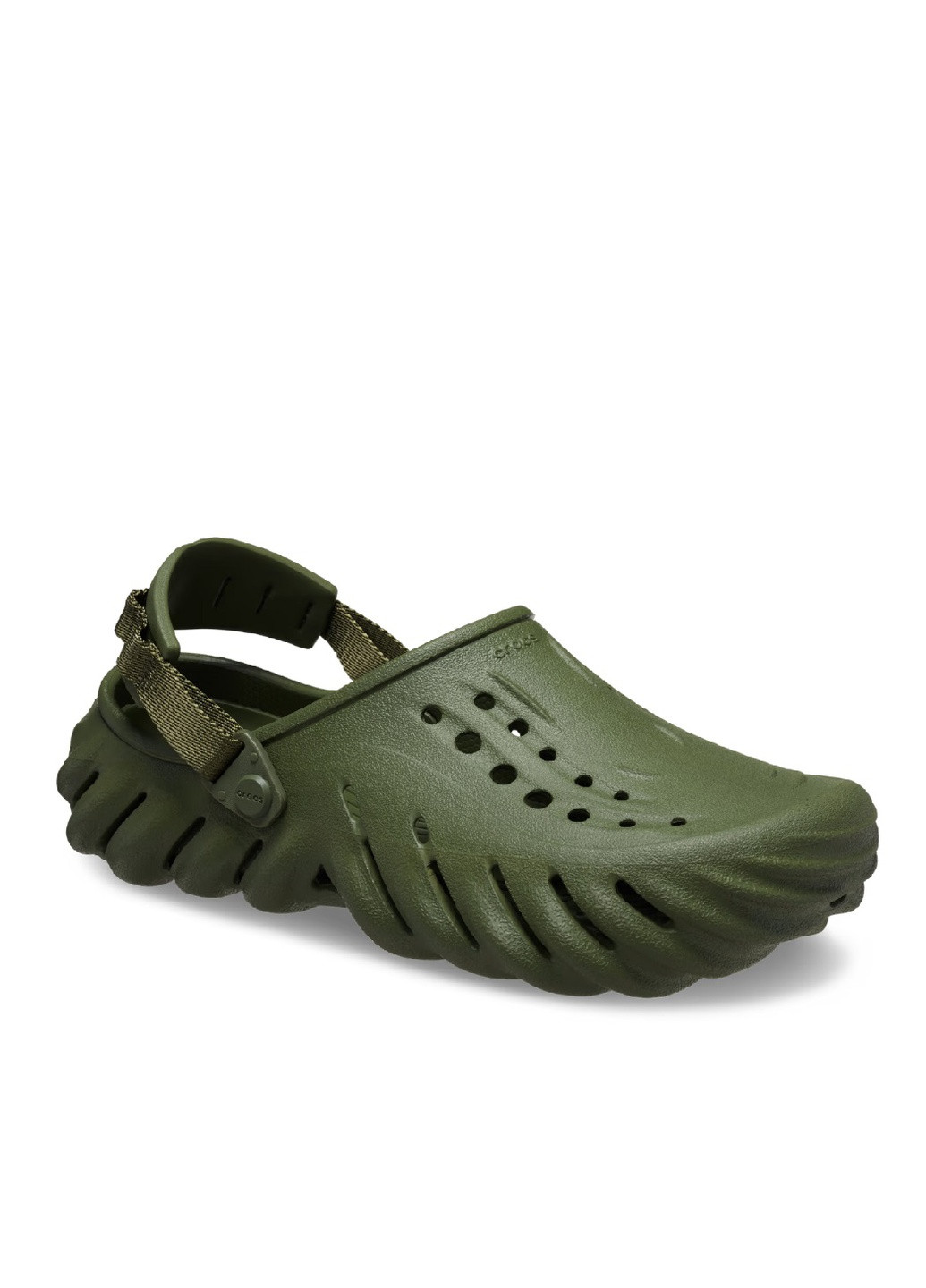 Зеленые сабо Crocs