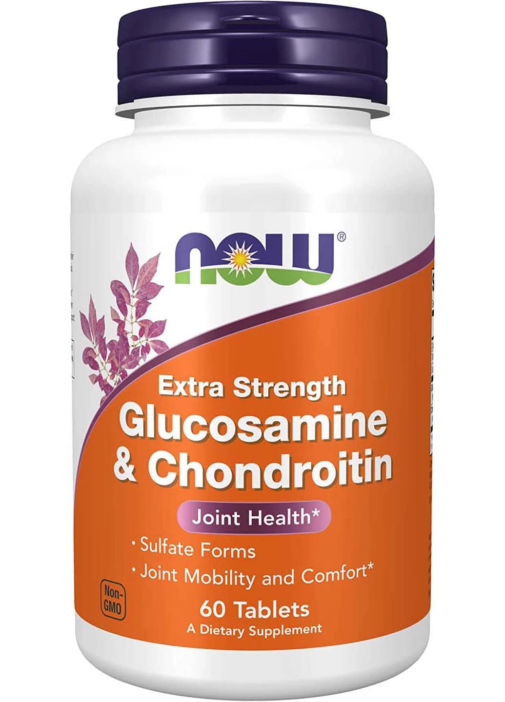 Глюкозамин и хондроитин Glucosamine Chondroitin экстра сила 60 таблеток Now Foods (260008250)