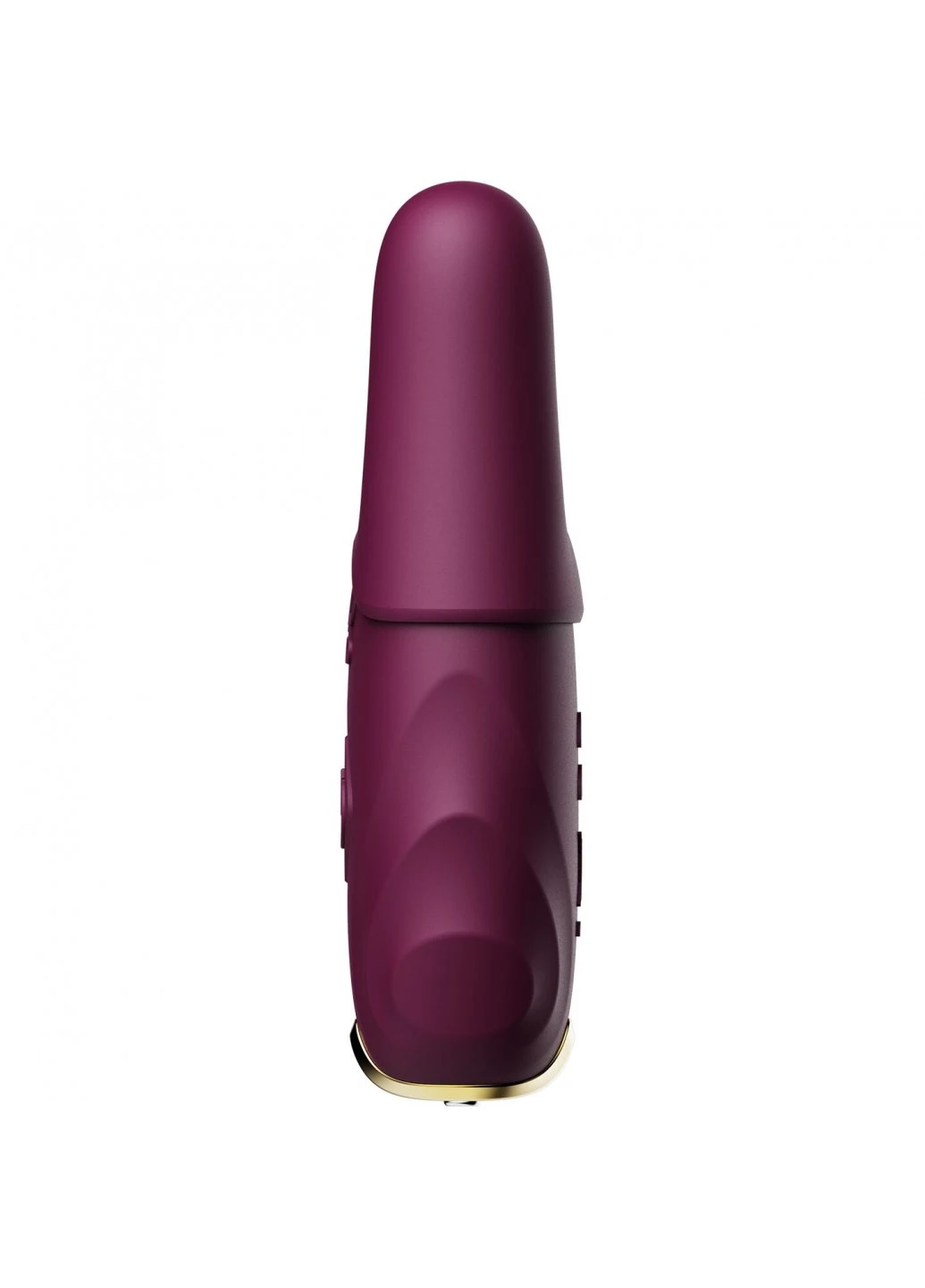 Смарт-вибратор для груди - Nave Velvet Purple, пульт ДУ, работа через приложение Zalo (259968832)