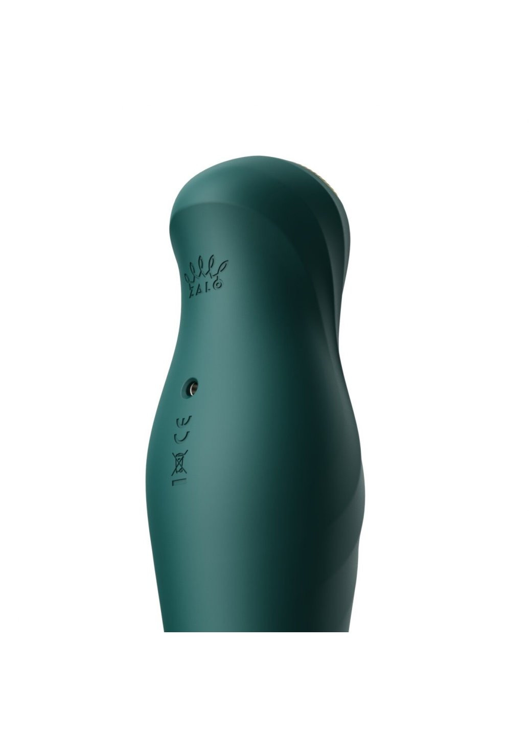 Смартвібратор-пульсатор — King Turquoise Green, кристал Swarovski Zalo (259968828)