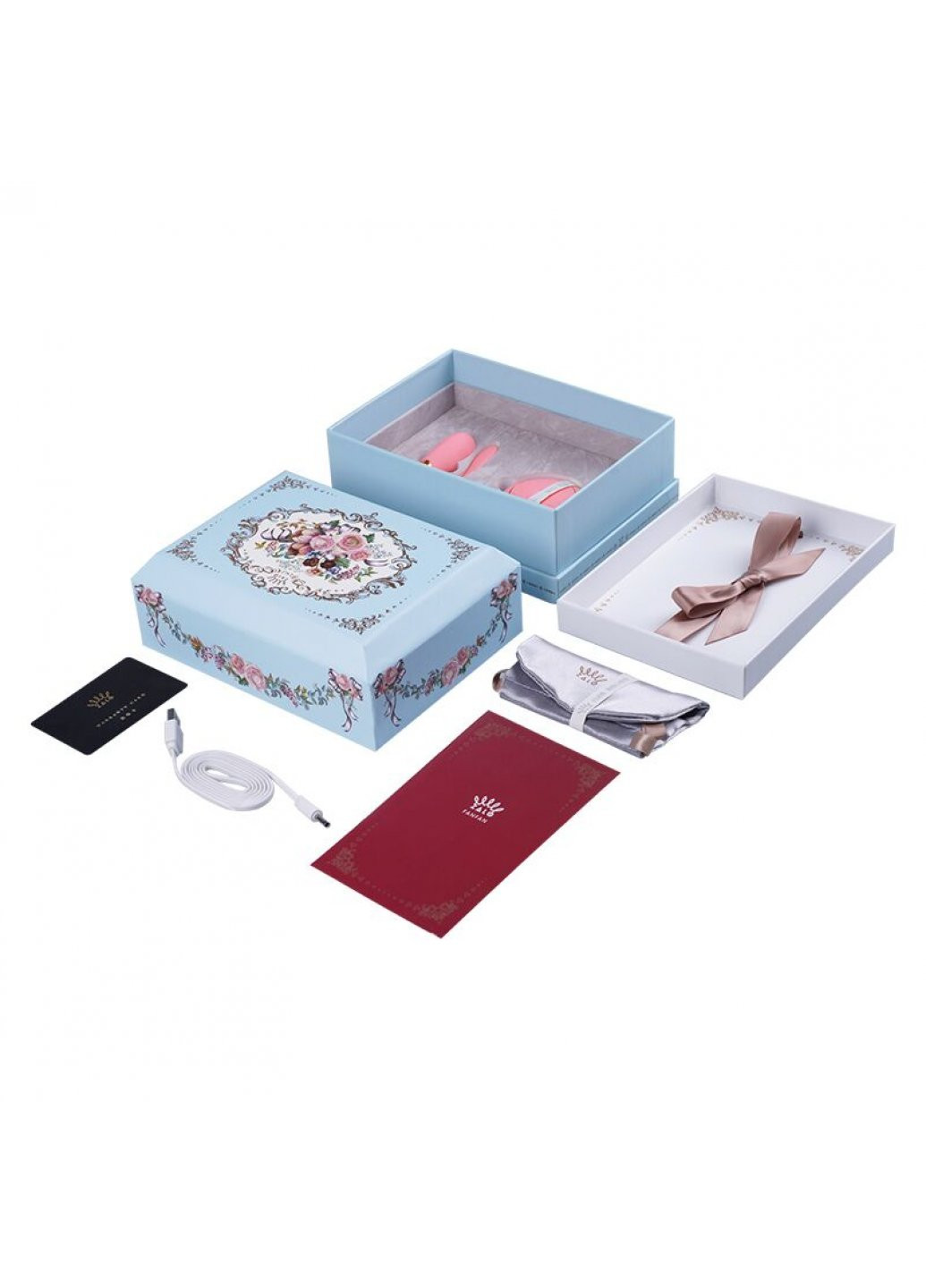 Смартвибратор для пар — Fanfan set Royal Blue, пульт ДУ Zalo (259968846)