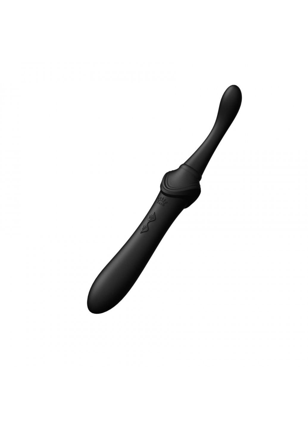 Вагінально-кліторальний вібратор — Bess Obsidian Black, мультифункціональний із насадками Zalo (259968851)