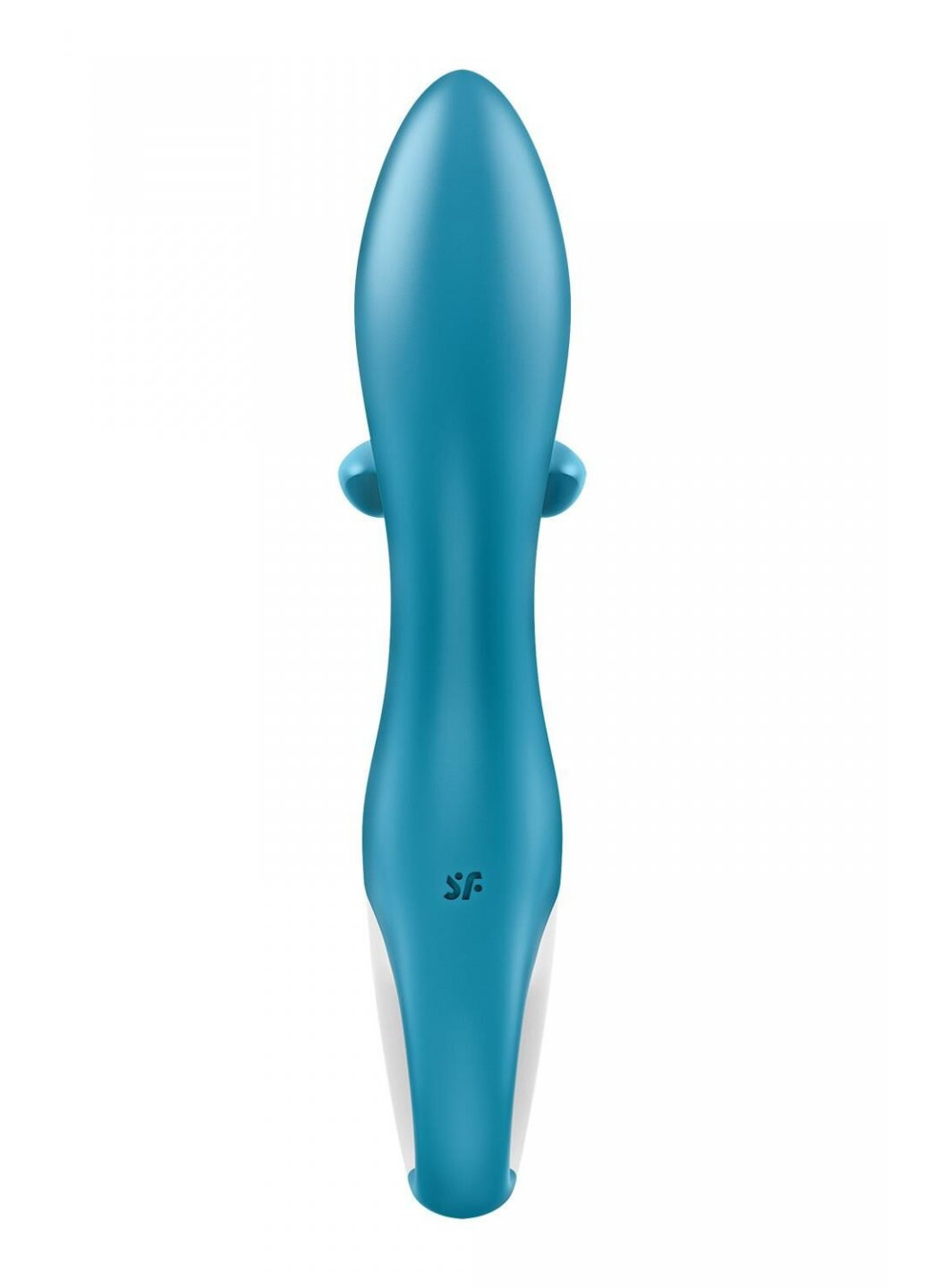 Вібратор кролик із потрійним відростком Embrace me Turquoise, 2 мотори, діаметр 3,6 см Satisfyer (259968660)