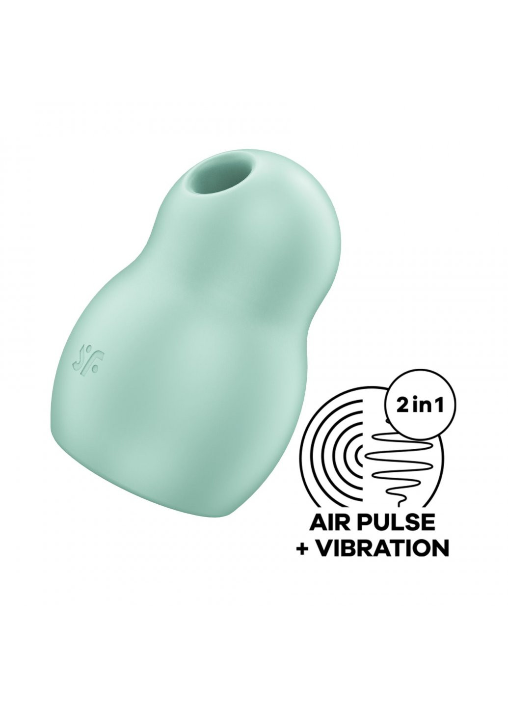 Вакуумний стимулятор з вібрацією Pro To Go 1 Mint Satisfyer (259968674)