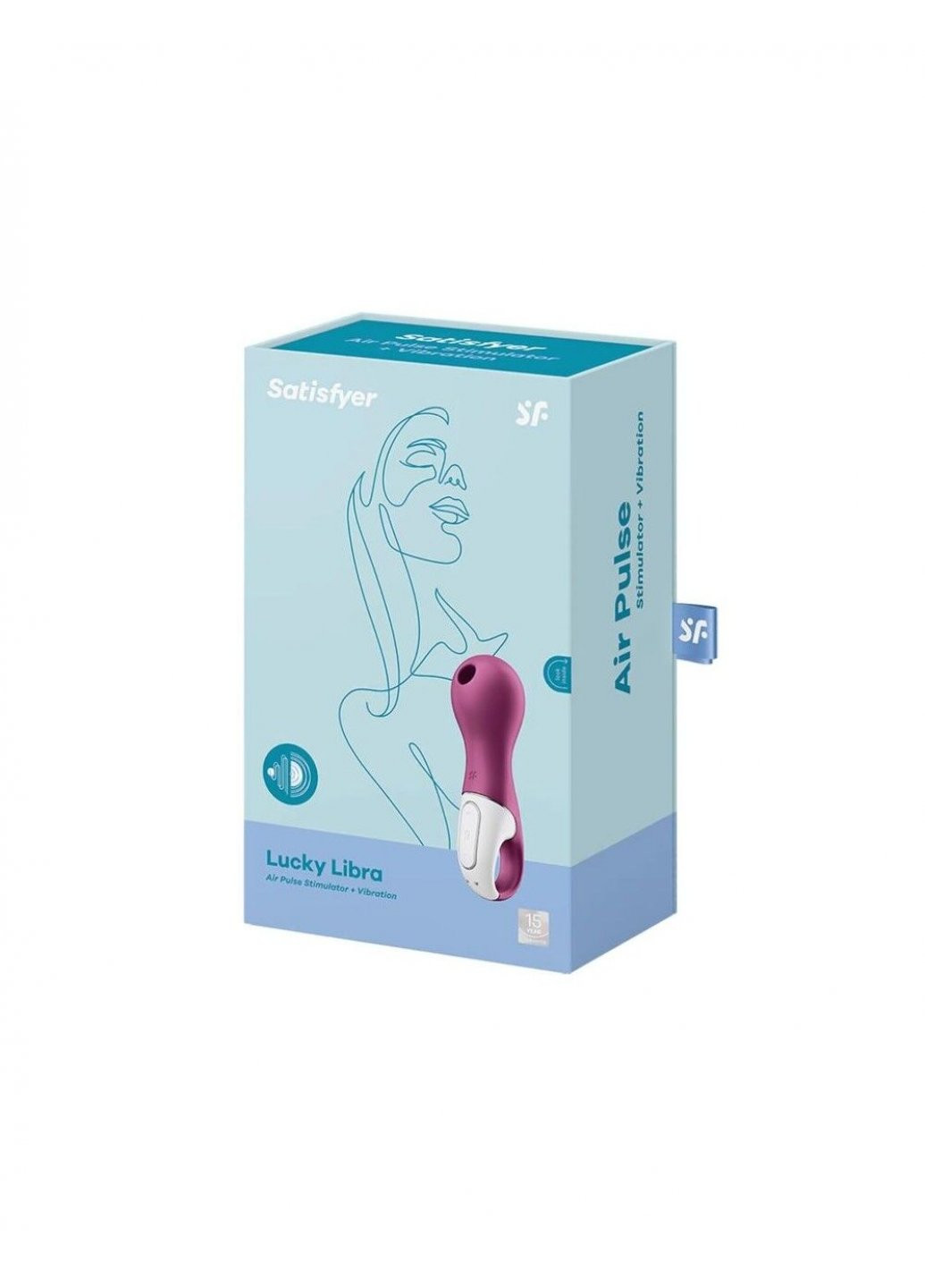 Вібромасажер із вакуумною стимуляцією Lucky Libra Satisfyer (259968623)