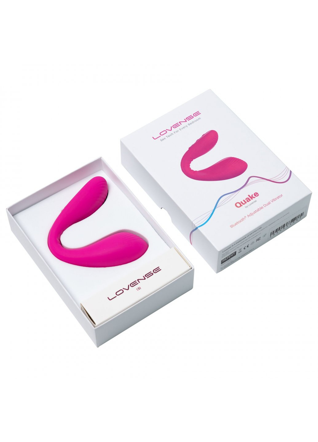 Подвійний смарт вібратор Dolce (Quake) Lovense (259968745)