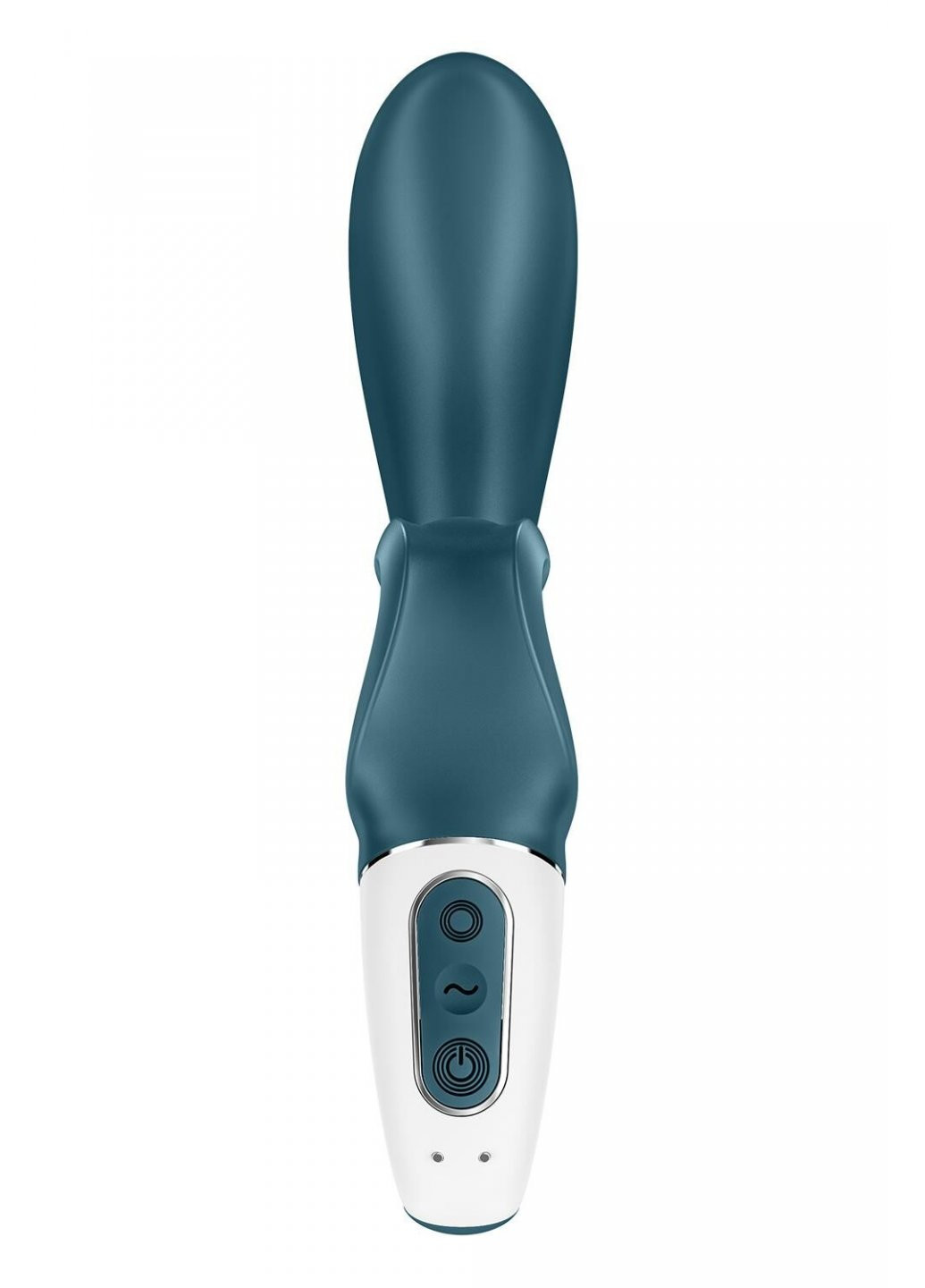 Смарт вибратор кролик Hug Me Bluegrey, 2 мотора, диаметр 4,2см, широкая клиторальная часть Satisfyer (259968689)