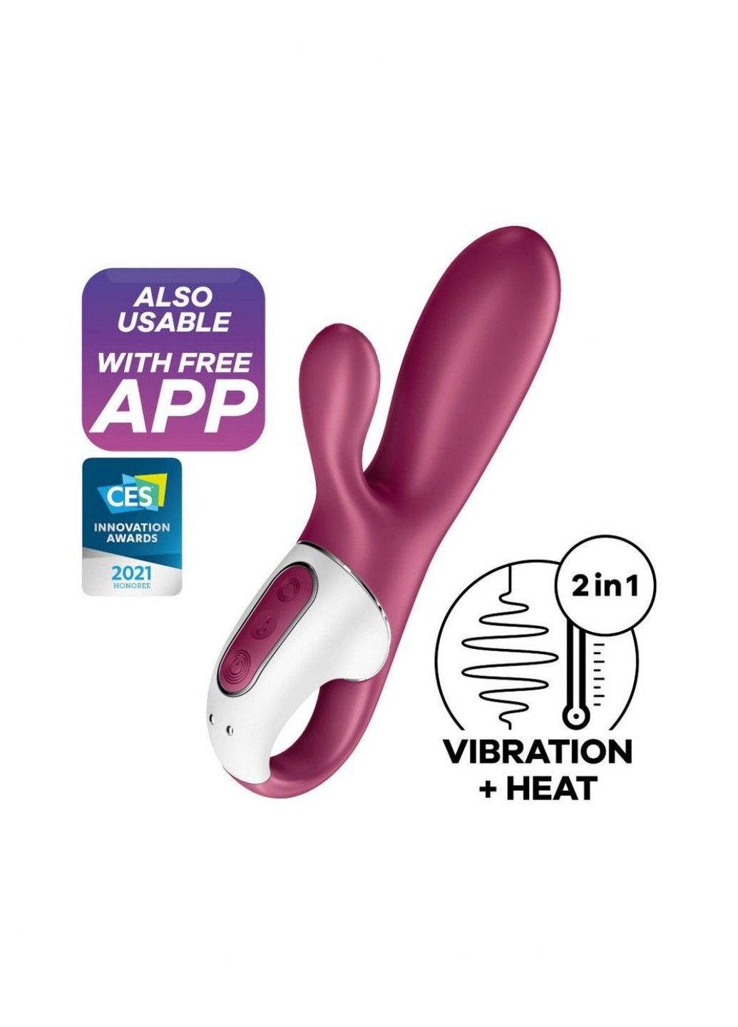 Вібратор кролик Hot Bunny Satisfyer (259968593)