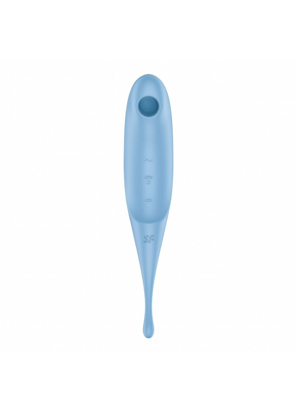 Вибратор для клитора с вакуумной стимуляцией Twirling Pro Blue Satisfyer (259968650)
