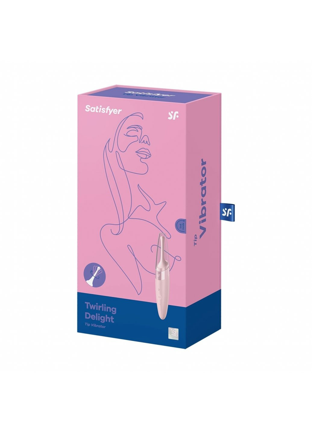 Вибратор для клитора Twirling Delight (Rose) Satisfyer (259968624)