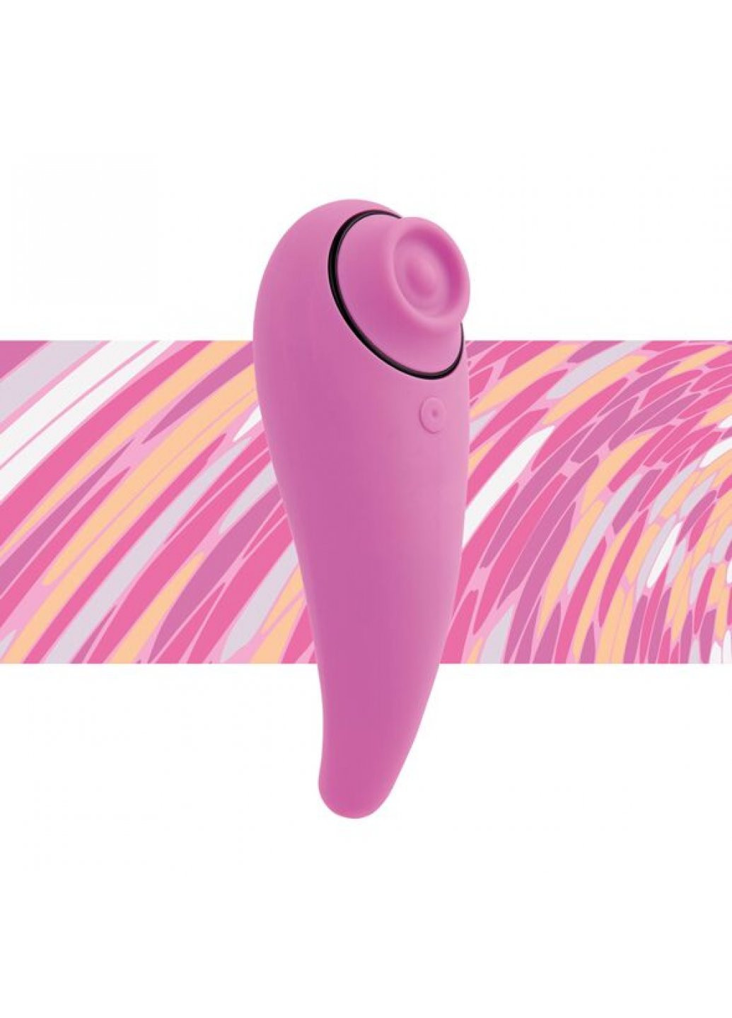 Пульсатор для клитора плюс вибратор - FemmeGasm Tapping & Tickling Vibrator Pink FeelzToys (259968735)