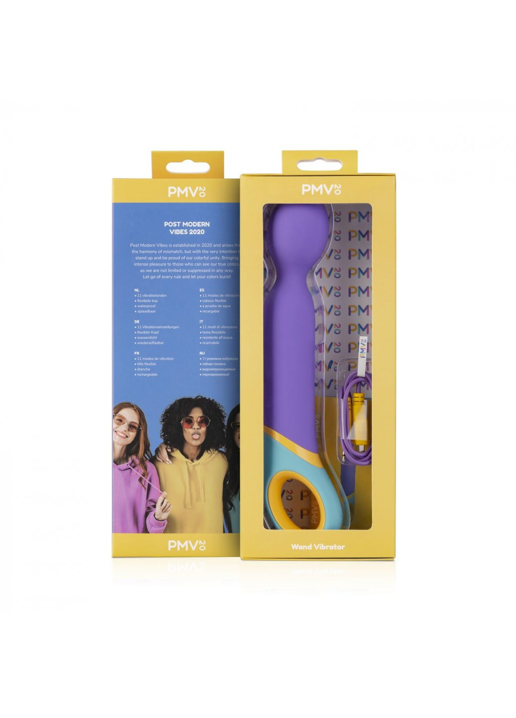 Вібромасажер Base - Wand Vibrator PMV20 (259968793)