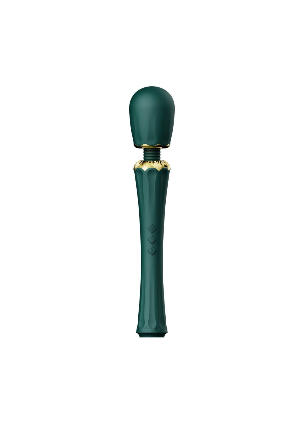 Вибромассажер с насадками — Kyro Wand Turquoise Green Zalo (259968844)