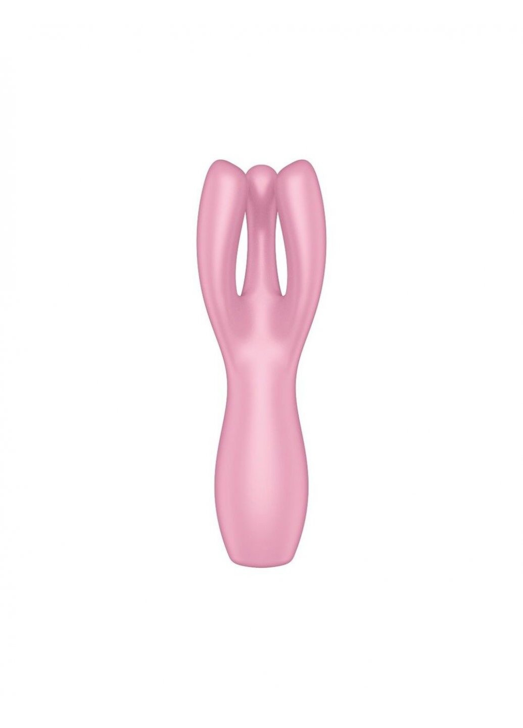Клиторальный вибратор Threesome 3 Pink с тремя пальчиками Satisfyer (259968578)