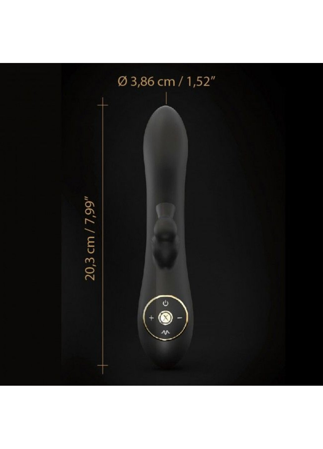 Вакуумний вібратор кролик DIVINE RABBIT з вібрацією, 10 режимів вібрації: 3 режими вакууму Dorcel (259968547)