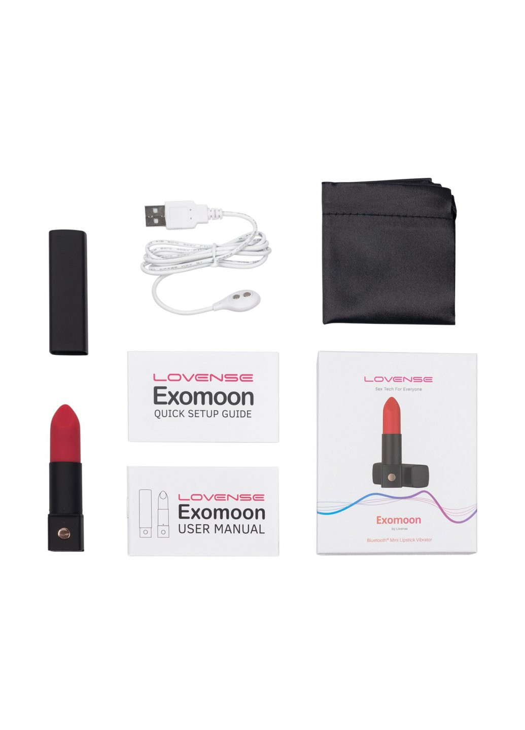 Вібратор-помада Exomoon, працює через застосунок Lovense (259968750)