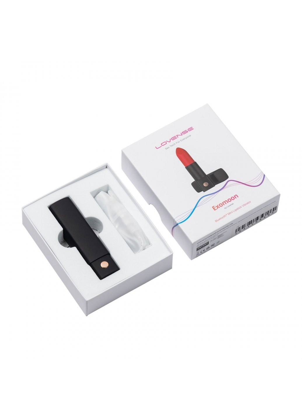 Вібратор-помада Exomoon, працює через застосунок Lovense (259968750)