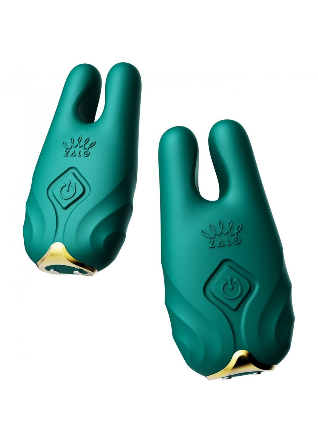 Смартвибратор для груди - Nave Turquoise Green, пульт ДУ, работа через приложение Zalo (259968835)