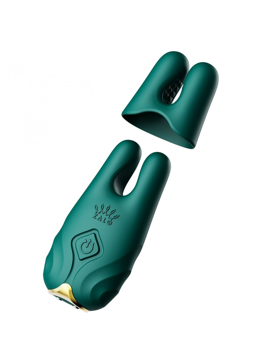 Смартвибратор для груди - Nave Turquoise Green, пульт ДУ, работа через приложение Zalo (259968835)