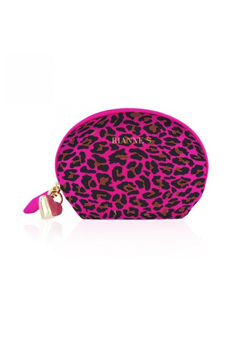 Міні-вібромасажер - Lovely Leopard Mini Wand Pink RIANNE S (259968740)