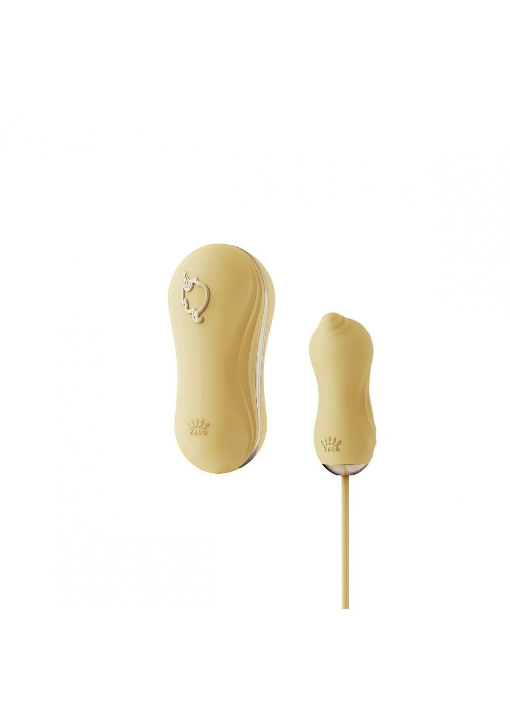 Набір 2в1 - UNICORN Yellow, віброяйце + вакуумний стимулятор Zalo (259968865)