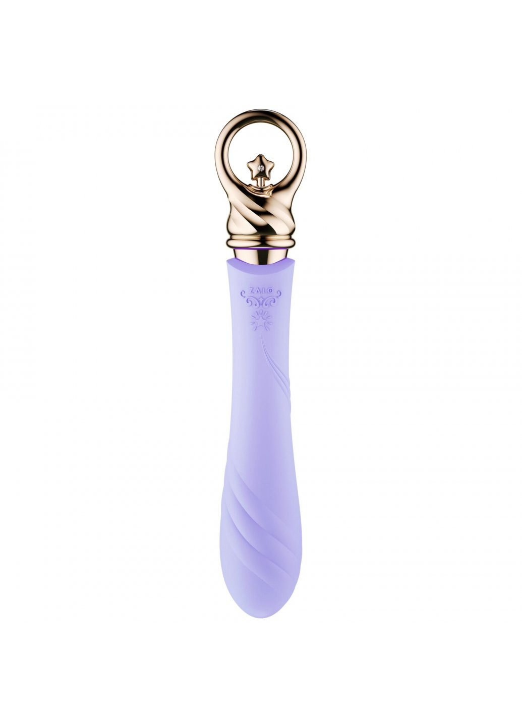 Вібратор для точки G з підігрівом Sweet Magic - Courage Fantasy Violet Zalo (259968847)