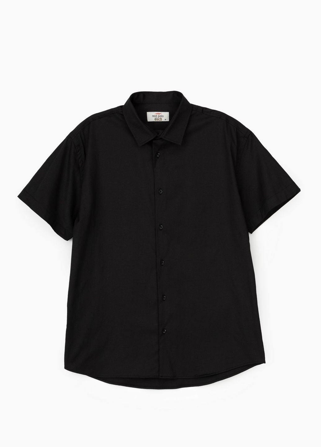 Черная повседневный рубашка Redpolo