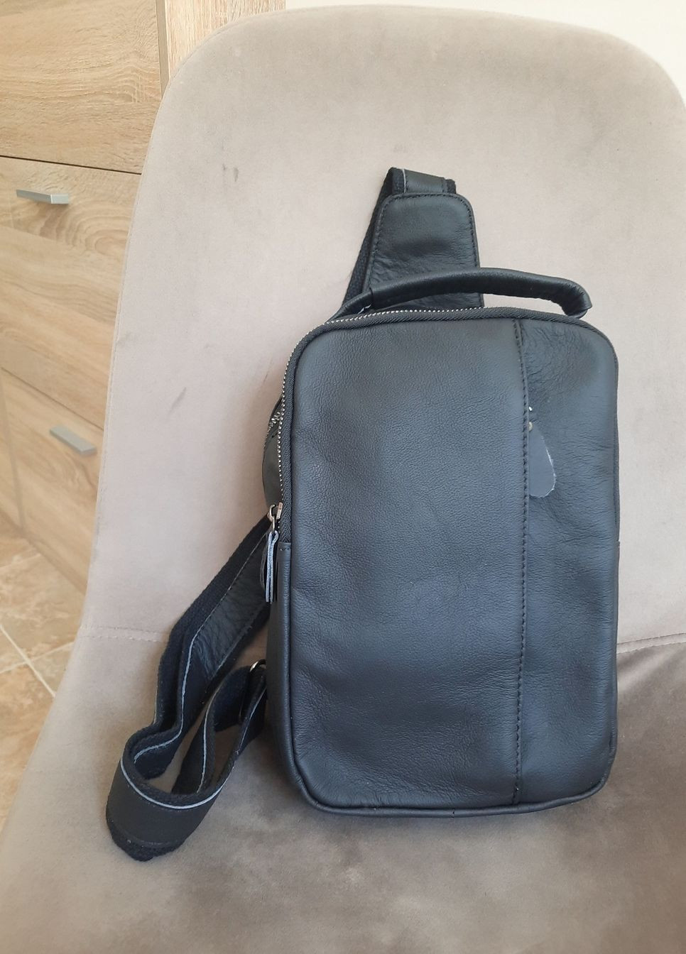 Сумка-слинг кожаная Vishnya (260006169)