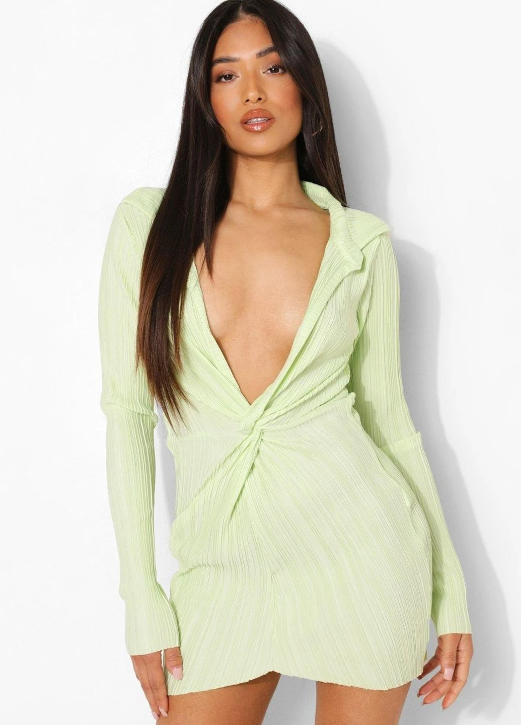 Зелена сукня Boohoo