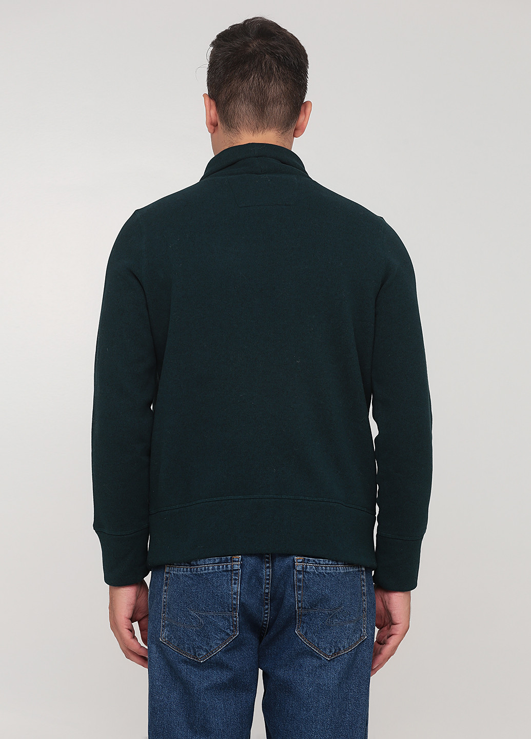 Темно-зеленый демисезонный свитер Banana Republic