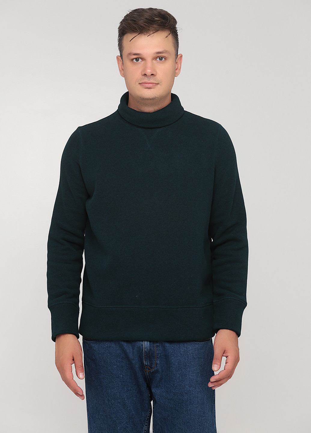 Темно-зеленый демисезонный свитер Banana Republic