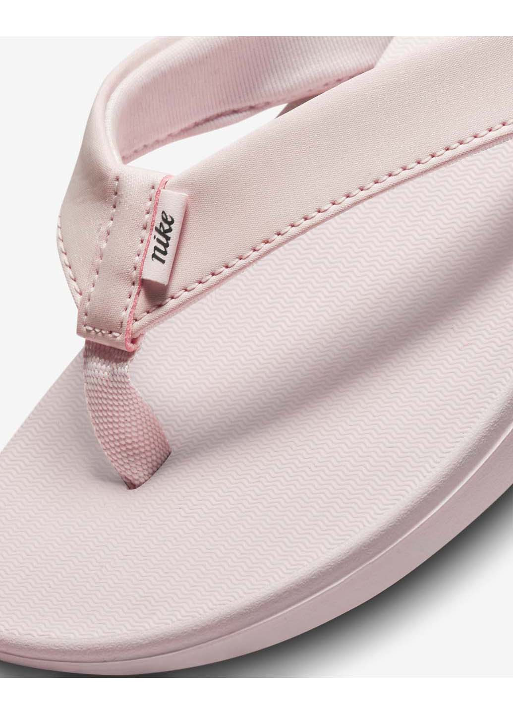 Розовые тапочки womens slides pink Nike
