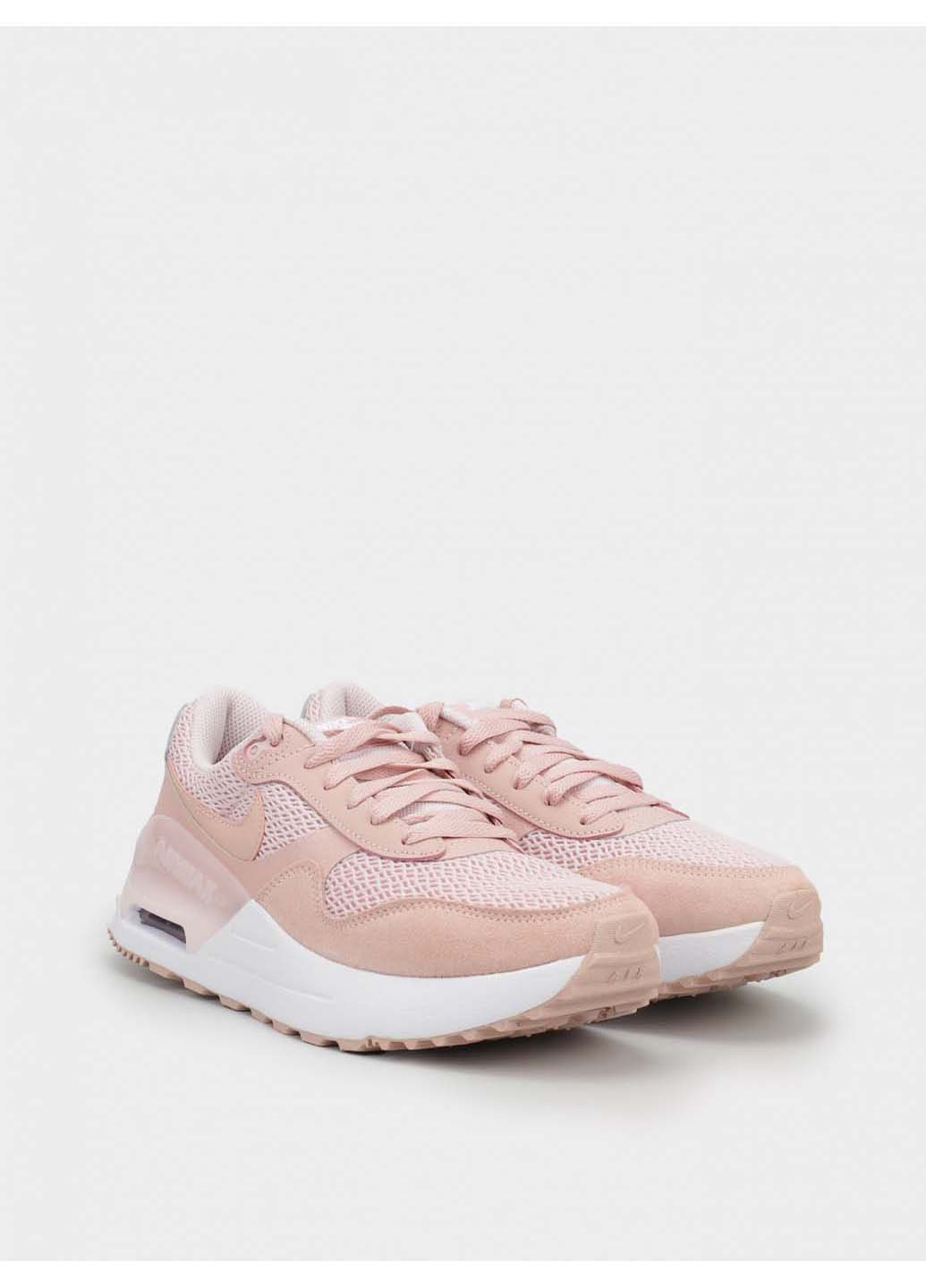 Рожеві осінні кросівки air max systm pink Nike