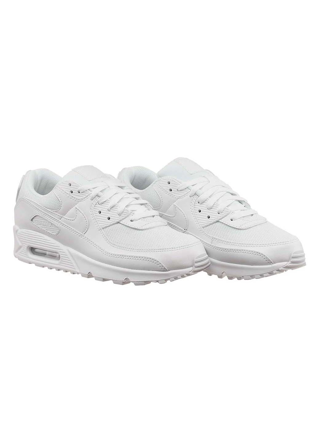 Белые демисезонные кроссовки air max 90 Nike