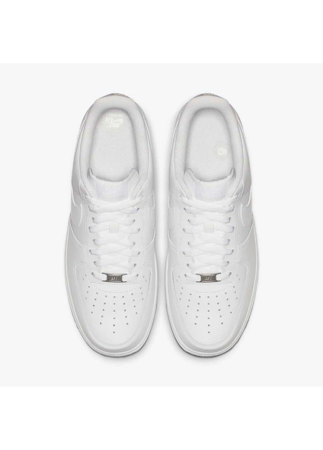 Білі кросівки air force 1 07 44.5 демісезон Nike