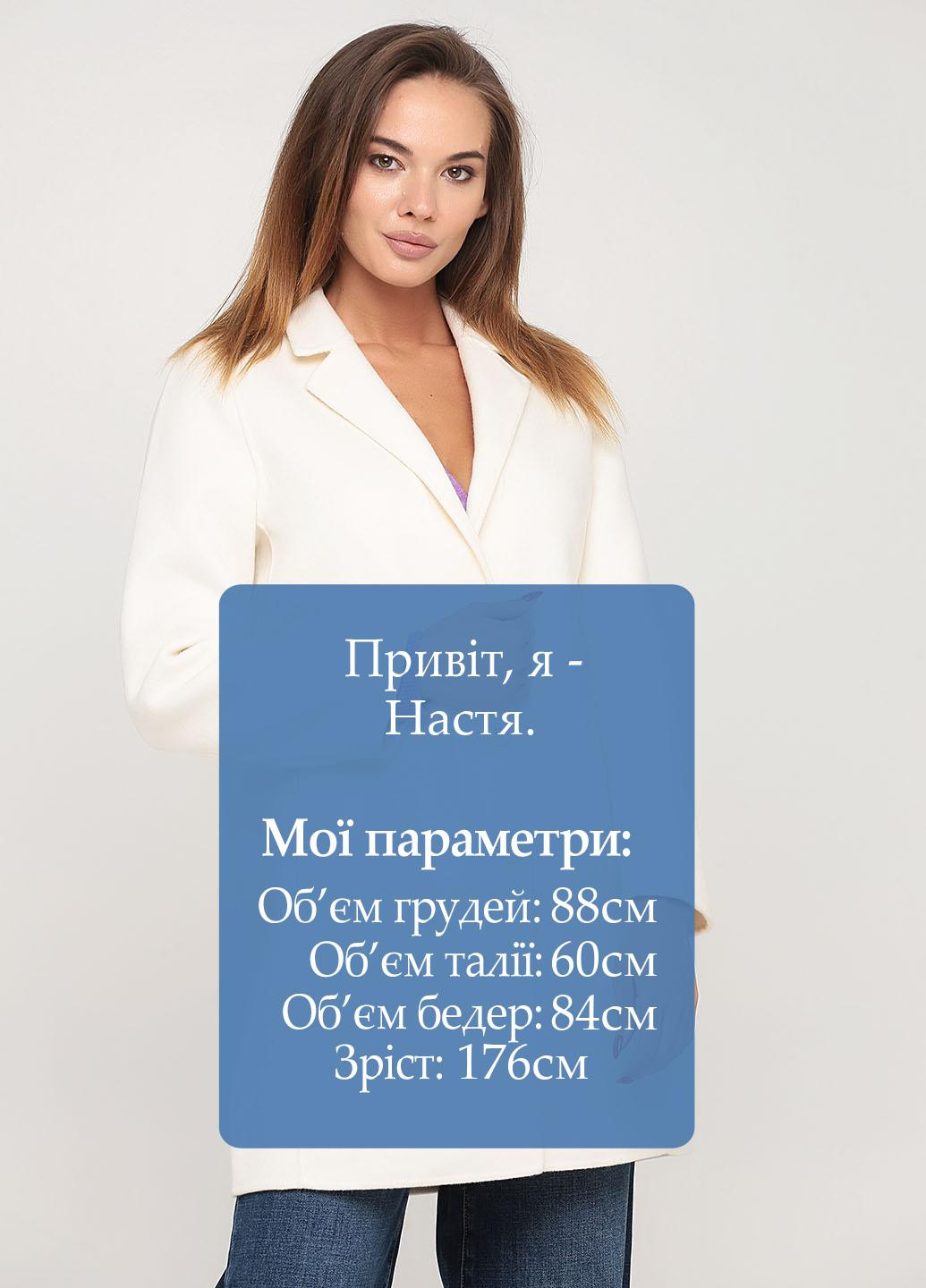 Світло-бежеве Кежуал напівпальто Banana Republic однотонне