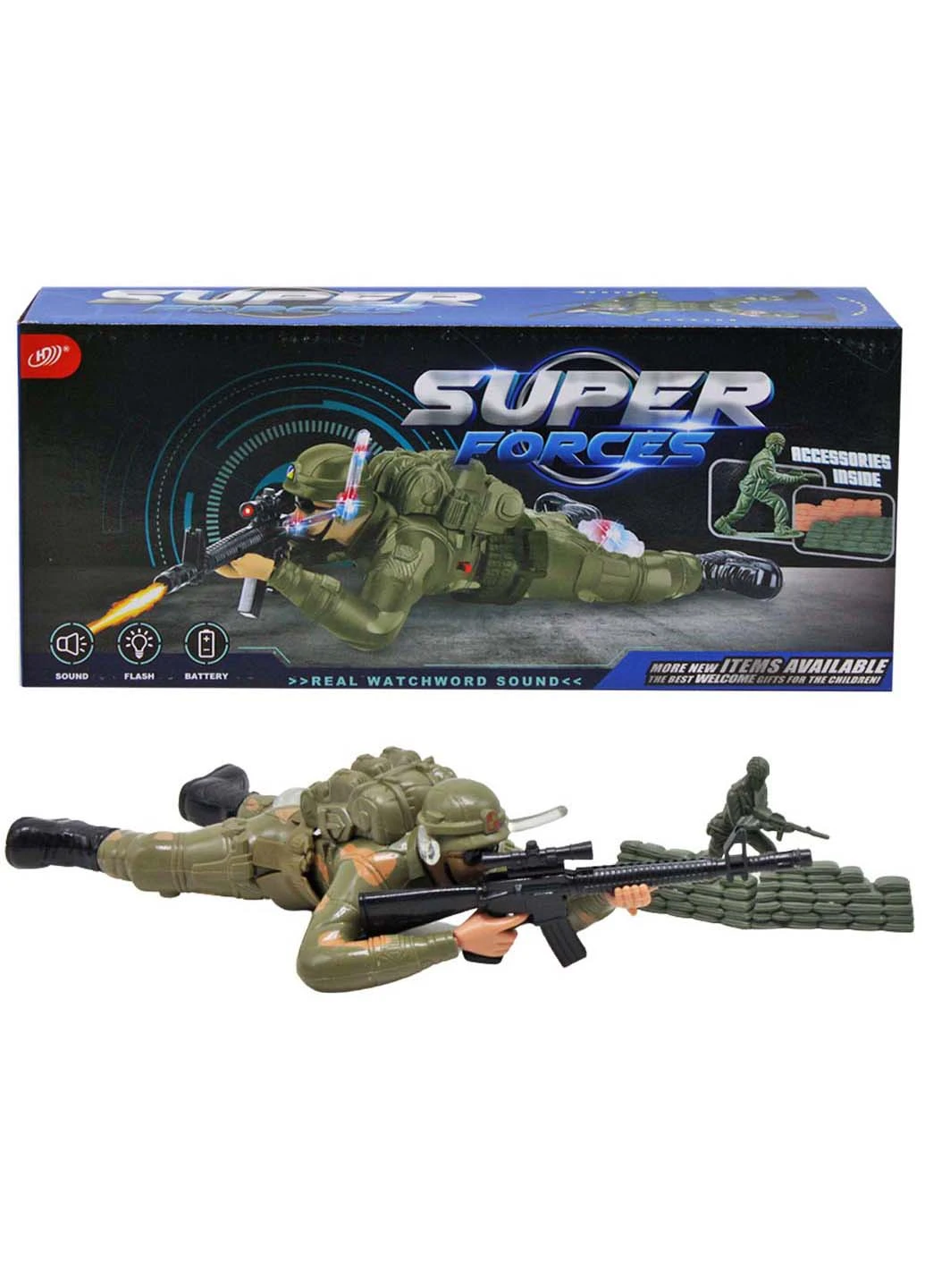 Ползающий солдат Super forces MIC (260023589)