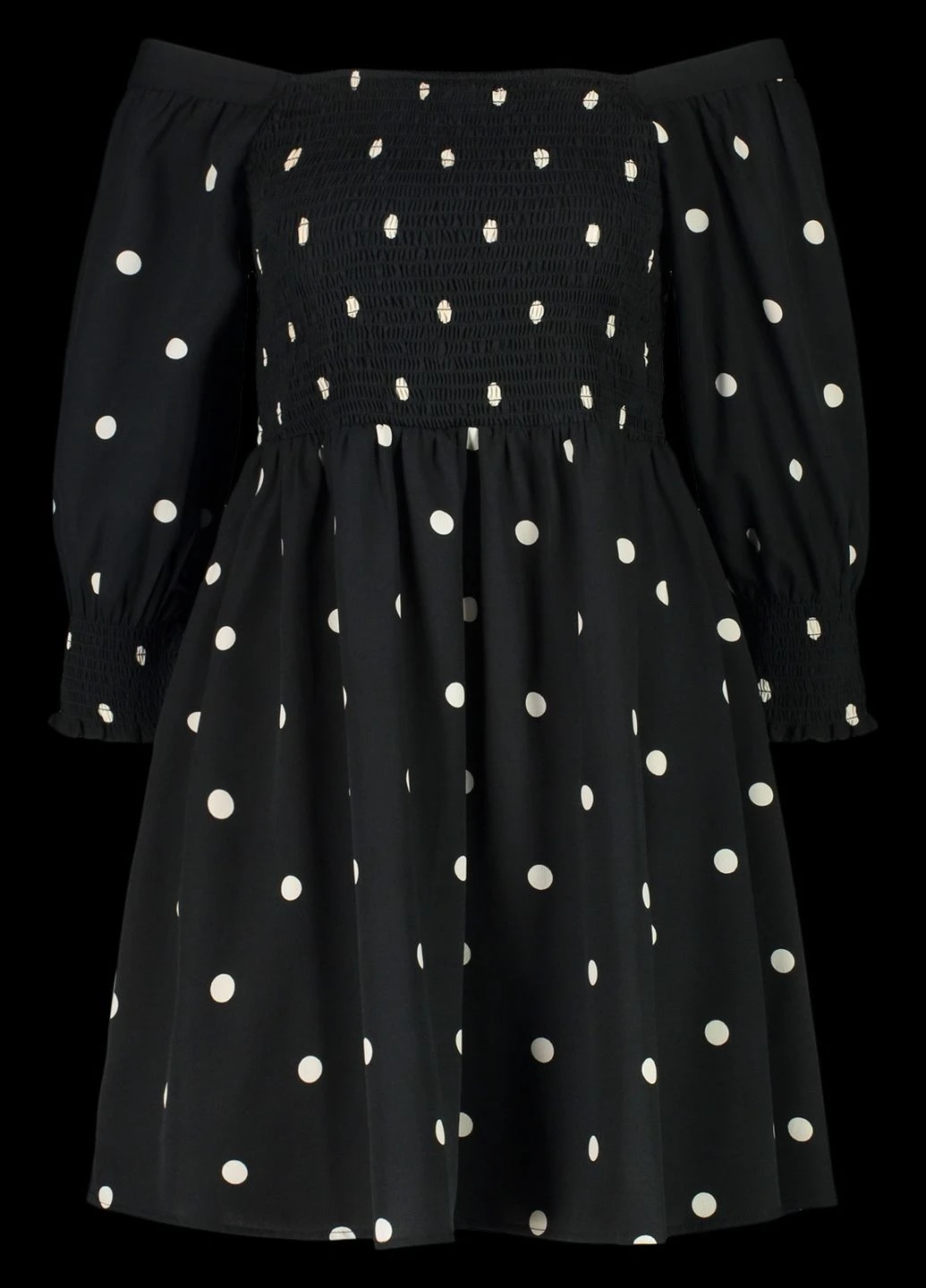 Черное платье Boohoo