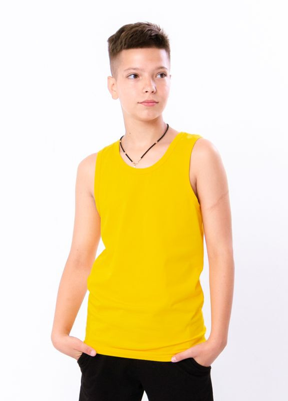 Жовта літня борцовка для хлопчика (підліткова) жовтий носи своє (6383-036-v1) Носи своє