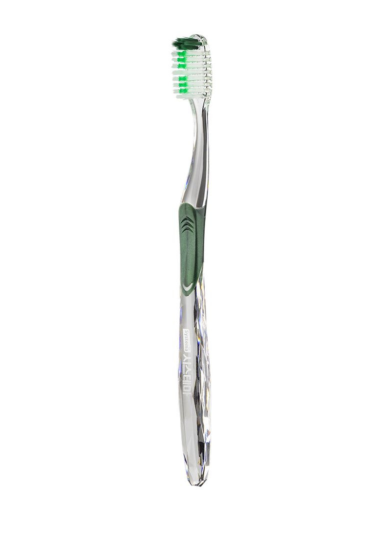 Зубная щетка глубокое очищение Lion Systema Toothbrush Dual Action, средняя жесткость, 1 шт LION KOREA 8806325608738 (260025770)