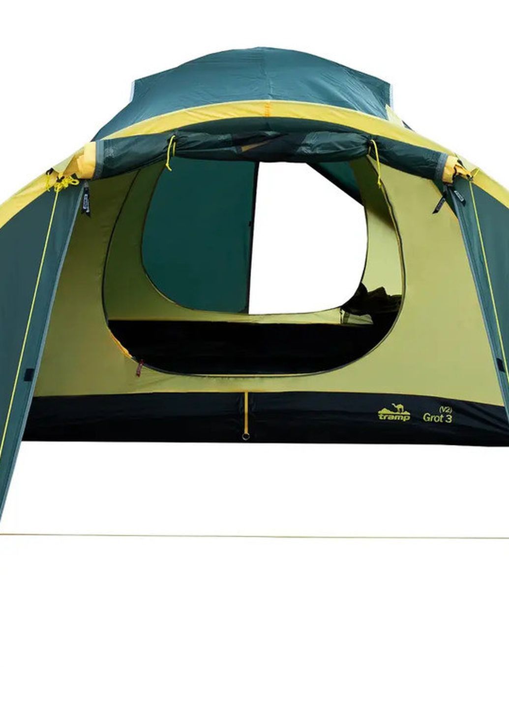 Палатка универсальная Grot 3 (v2) Зеленая TRT-036 Tramp (260063691)