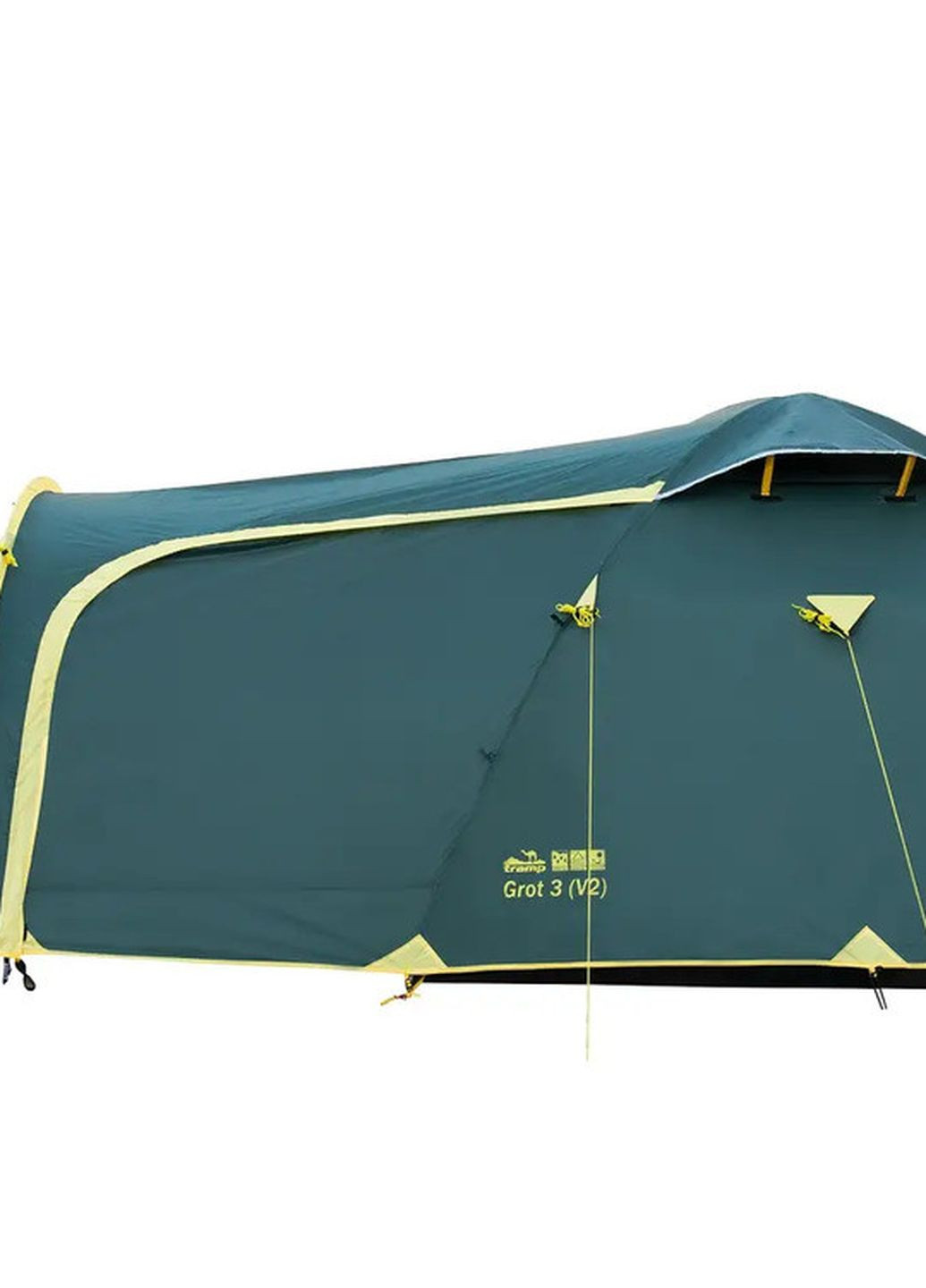Намет універсальний Grot 3 (v2) Зелений TRT-036 Tramp (260063691)