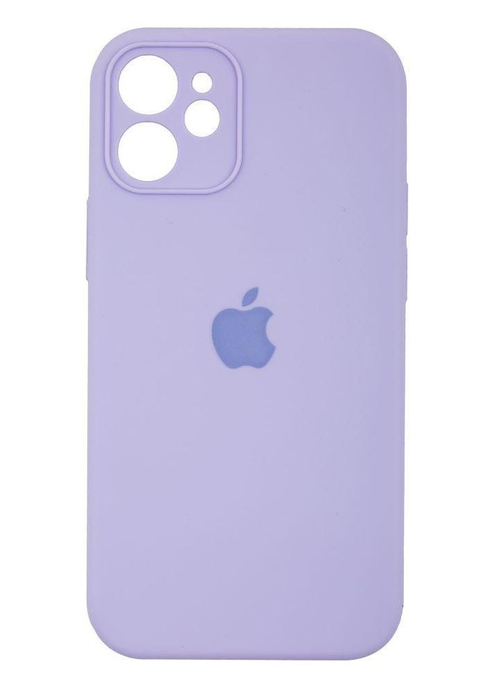 Силиконовый чехол Silicone Case Закрытая Камера для iPhone 12 Mini Elegant Purple Epic (260026902)