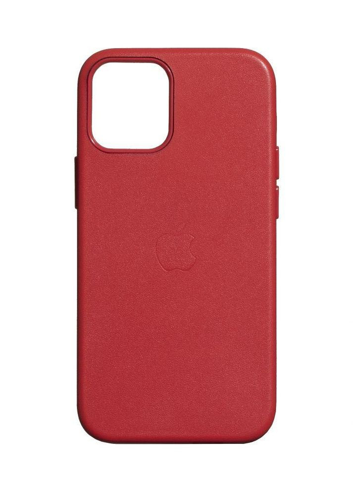 Шкіряний чохол Leather Case (AA) with MagSafe для IPhone 12 Mini Red Epic (260026899)