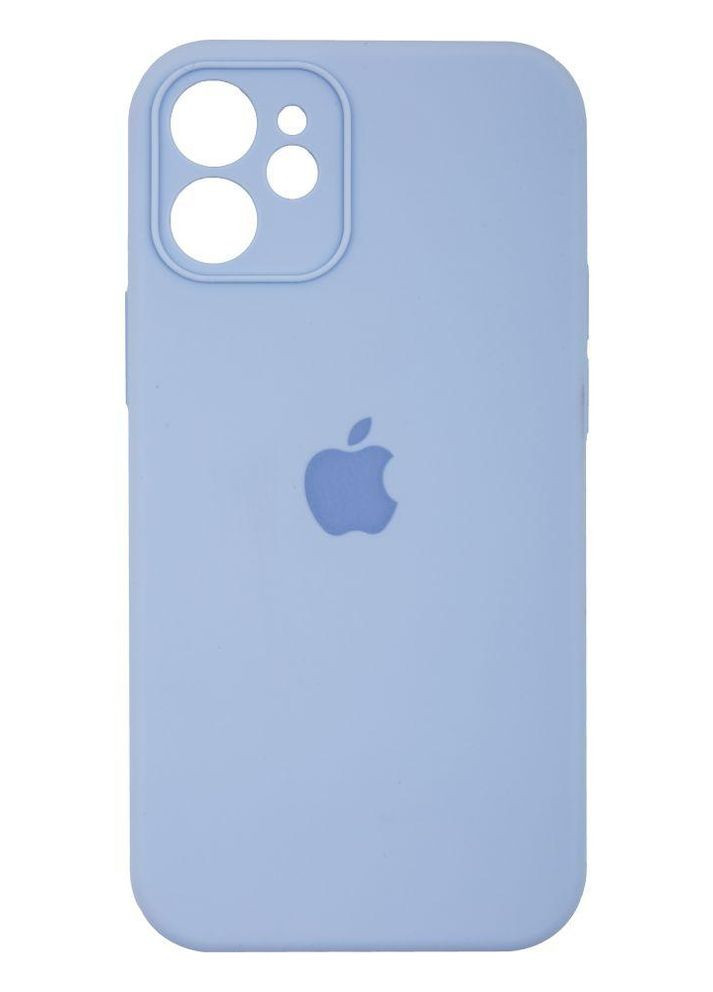 Силиконовый чехол Silicone Case Закрытая Камера для iPhone 12 Mini Lilac Epic (260026897)