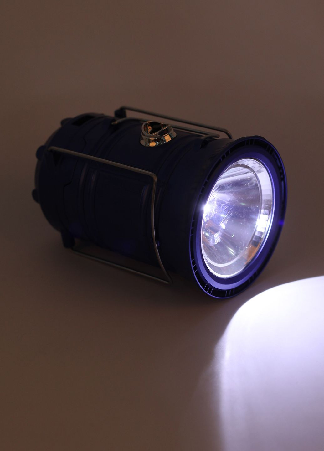 Кемпинговый LED фонарь MH-5800T с аккумуляторным USB с солнечной панелью MH-5800T No Brand (260027845)