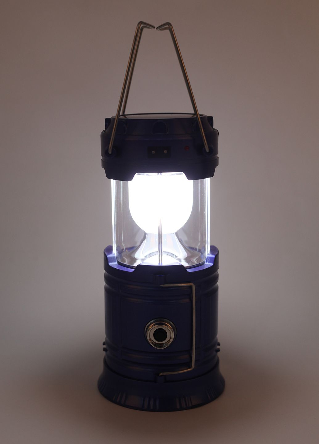 Кемпинговый LED фонарь MH-5800T с аккумуляторным USB с солнечной панелью MH-5800T No Brand (260027845)