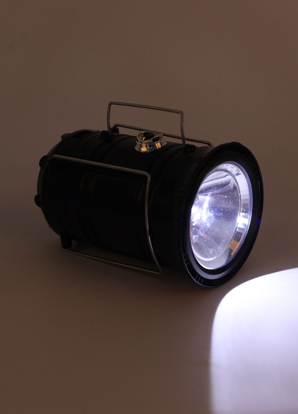 Кемпинговый LED фонарь MH-5800T с аккумуляторным USB с солнечной панелью MH-5800T No Brand (260027887)