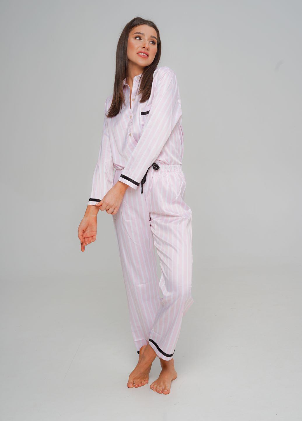Комбинированная всесезон пижама 74545 св.розовый Victoria's Secret