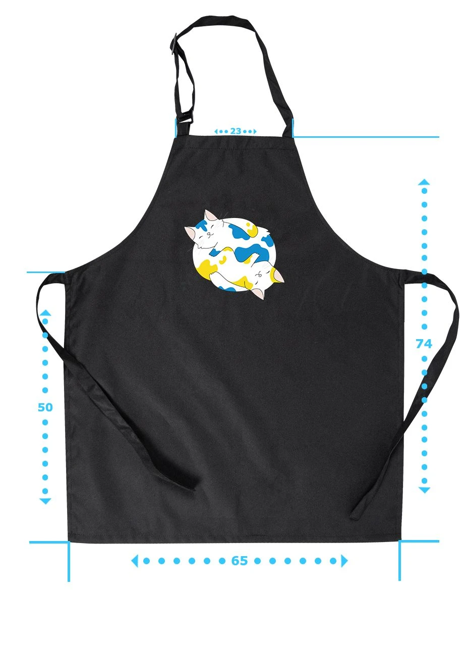 Фартух водовідштовхуючий Українські муркотики (93699-3900) MobiPrint (260042466)